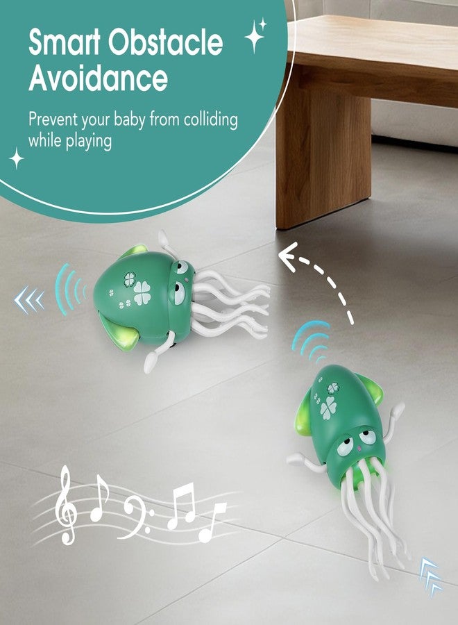 TAOTENDAR Baby Dancing Octopus Toys for 3 4 5 6+ Year Old Boy Girl, Magic Musical Crawling Tummy Time Toy, Led Light Dancing Squid Toy for Walking Toddlers, Kids Birthday - Image 4