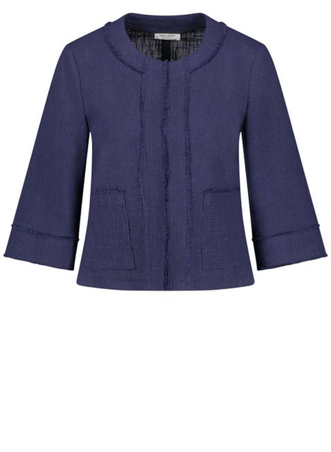 GERRY WEBER Blazer jacket with fringed edges  - Image 2