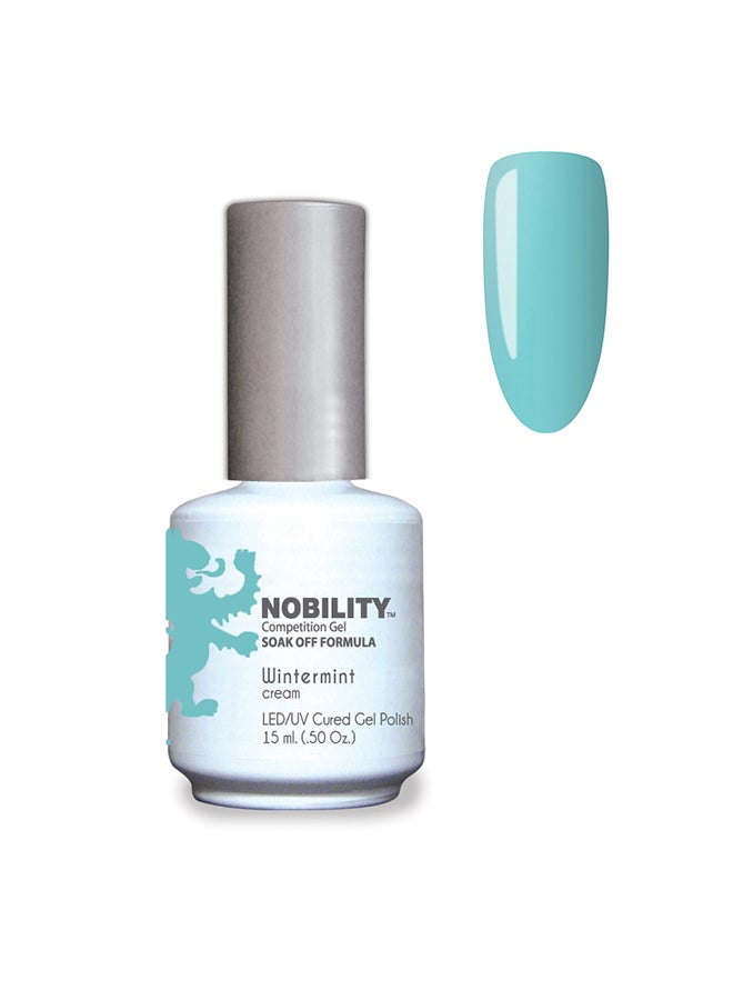 Lechat Gel Nail Polish 15 ml, Long Lasting, Chip Resistant, Requires Drying Under UV Led Lamp Wintermint Nbgp164