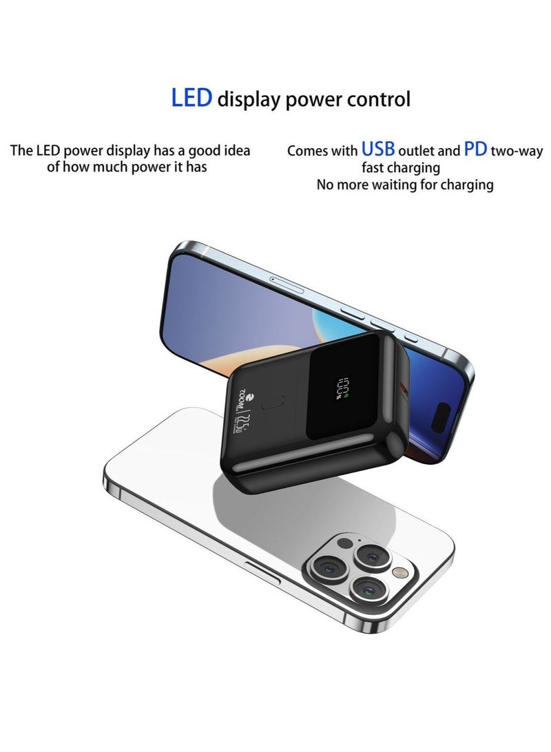 زوم بلس ZP10 10000 مللي أمبير في الساعة مع PD22.5W (سلسلة MAXIMO) بنك طاقة فائق السرعة مع منفذ USB-C واحد ومنفذ USB-A واحد، حزمة بطارية شحن سريع تدعم أي نوع من الملحقات الإلكترونية وأيضًا أي نوع من الهواتف وأجهزة الكمبيوتر المحمولة والمزيد - Image 2