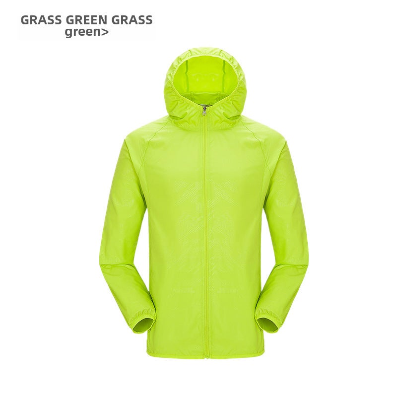 Generic 2022 Womens Outdoor Sun-Protective Jacket Fruit Green