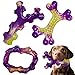 Frienhund Tough Dog Toys for Aggressive Chewers 3 Pack Indestructible Dog Toy for Large Dogs Dog Chew Toys to Keep Them Busy Dog Bones for 15100lbs PuppyMediumLarge Breeds Interactive Dog Toys - Image 3