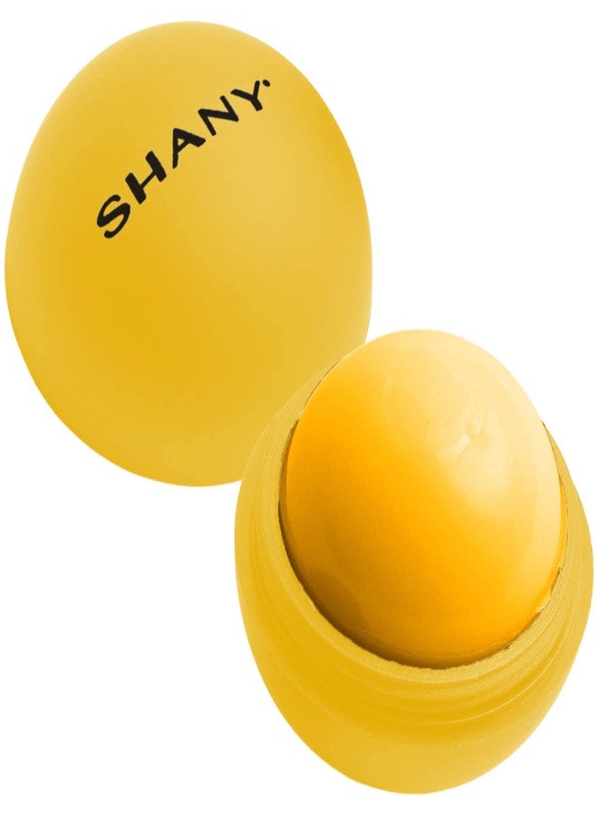 SHANY Lip Balm Sphere - Nourishing Hydrating Lip Balm Lip Care Infused with Shea Butter and Moisturizing Oils to Soothe and Repair Dry and Cracked Lips - Yellow - Image 1