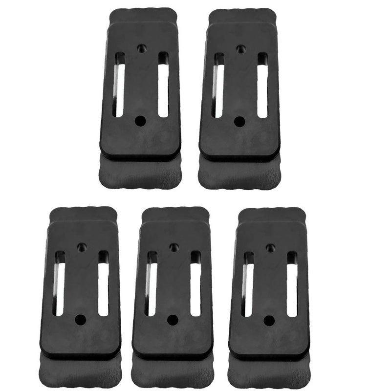 Red Mounting Feet 5Pcs 75x30mm Abs Accessories For Mounting System - Image 3