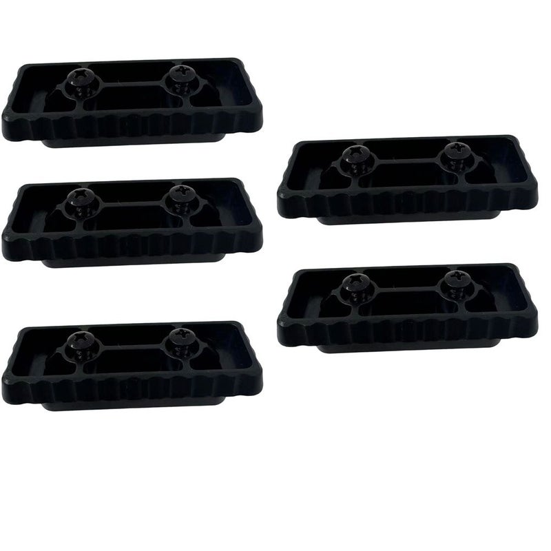 Red Mounting Feet 5Pcs 75x30mm Abs Accessories For Mounting System - Image 2