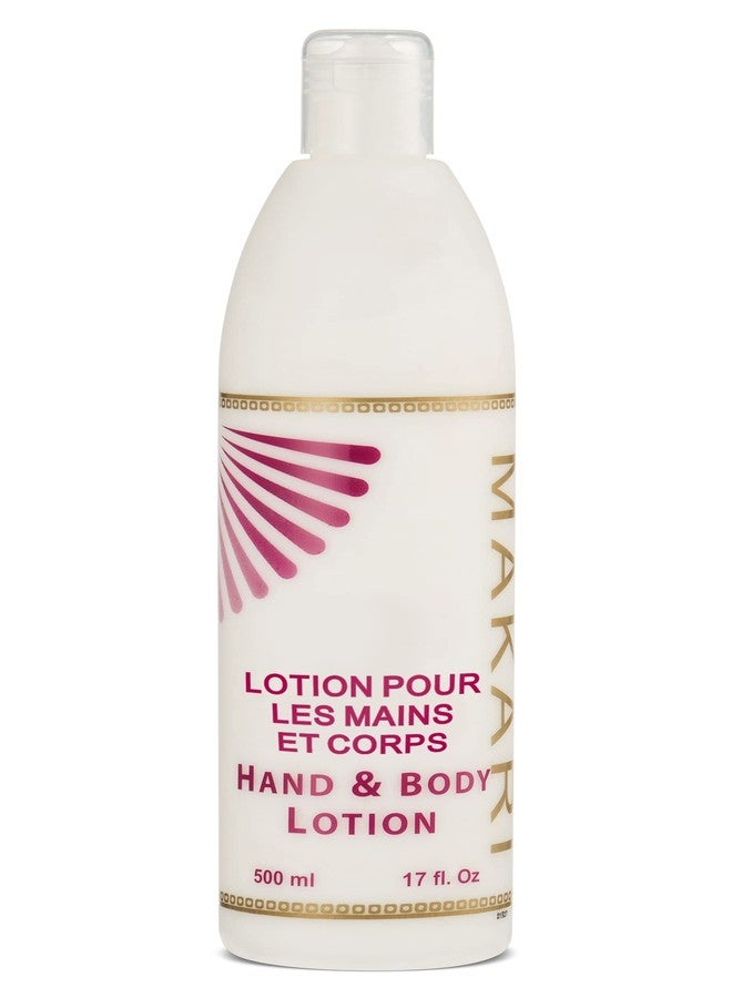 Makari Voile de Corps Hand and Body Lotion, Hydrating Dry Skin Moisturizer with Hyaluronic Acid and Caffeine - Anti-Aging, Non-Greasy Formula for All Skin Types - 17 Fl oz - Image 1