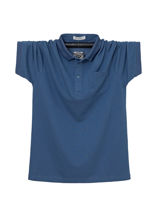 Men Polo Shirt Summer Men Pocket  Polo Shirts Cotton Shirt Casual Breathable Men Outdoor  Clothing Tops - Image 1