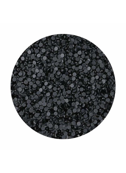 Crystal Hotfix Rhinestone,Machine Cut Stone 2880pcs/pkg (Black,SS6/2mm)