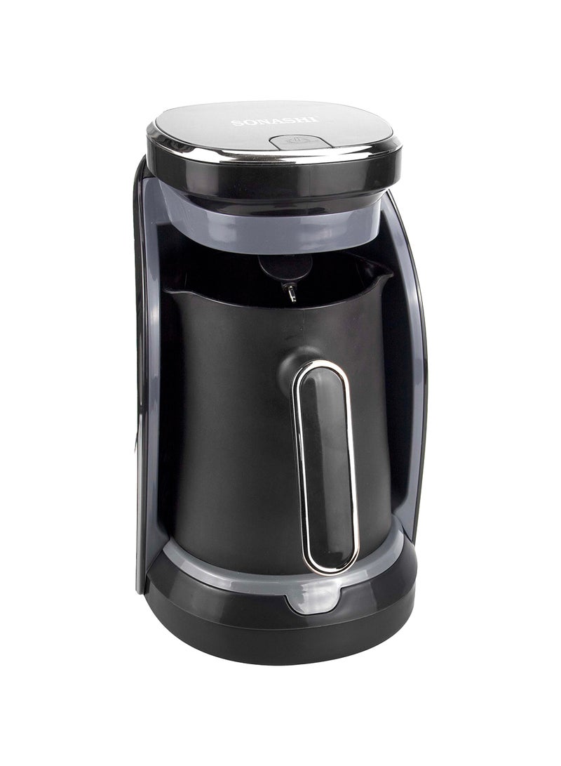 SONASHI Turkish Coffee Maker Up To 4 Cups Turkish Coffee Machine For Slowly Brewed Delicious Turkish Coffee/Light & Sound Indicator/Overheat Protection 0.4 L 500 W STCM-4962 Multicolour - Image 2
