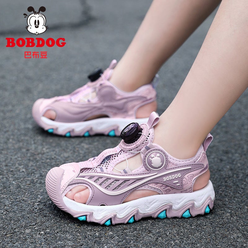 Babu Bean Boys Baotou Sandals Summer Children'S Shoes 8 Sports 9 Beach Shoes 12 Years Old - Image 5