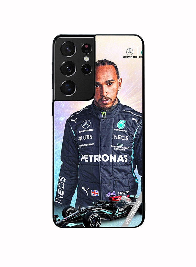 VR CREATIVE Protective Case Cover For Samsung Galaxy S21 Ultra 5G Lewis Design Multicolour - Image 1