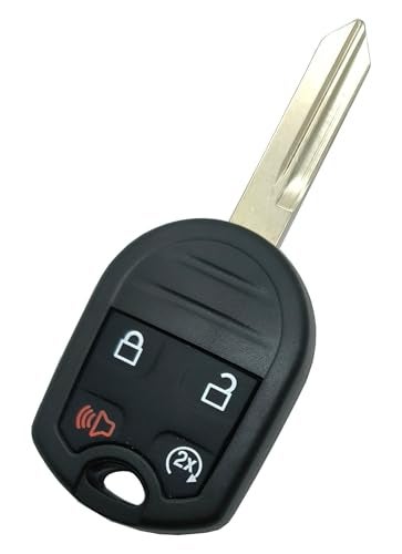 Arruweer Key Fob Case Replacement fits for 2011-2016 Ford F150 Explorer Lincoln Navigator Keyless Entry Remote Control Car Key Fob Shell CWTWB1U793 164-R8067 5912561 (4 Buttons, 1) - Image 3