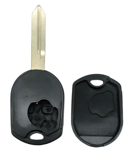 Arruweer Key Fob Case Replacement fits for 2011-2016 Ford F150 Explorer Lincoln Navigator Keyless Entry Remote Control Car Key Fob Shell CWTWB1U793 164-R8067 5912561 (4 Buttons, 1) - Image 4