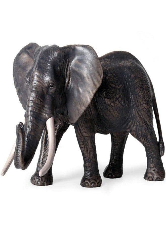 Mallexo Big Size Realistic 1PCs Elephant Animal Toy for Kids 3+ | Attractive Jungle Animals Elephant Action Figurine Toys for Boys and Girls Birthday Gift for Children Educational & Decoration Items - Image 1