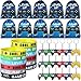 Nosiny 72 Pcs Video Game Party Favors Video Gamer Party Drawstring Bags Gaming Goodie Bag Silicone Bracelet Wristbands Keychain Classroom Rewards for Kids Birthday Bag StuffersBlueFresh - Image 2