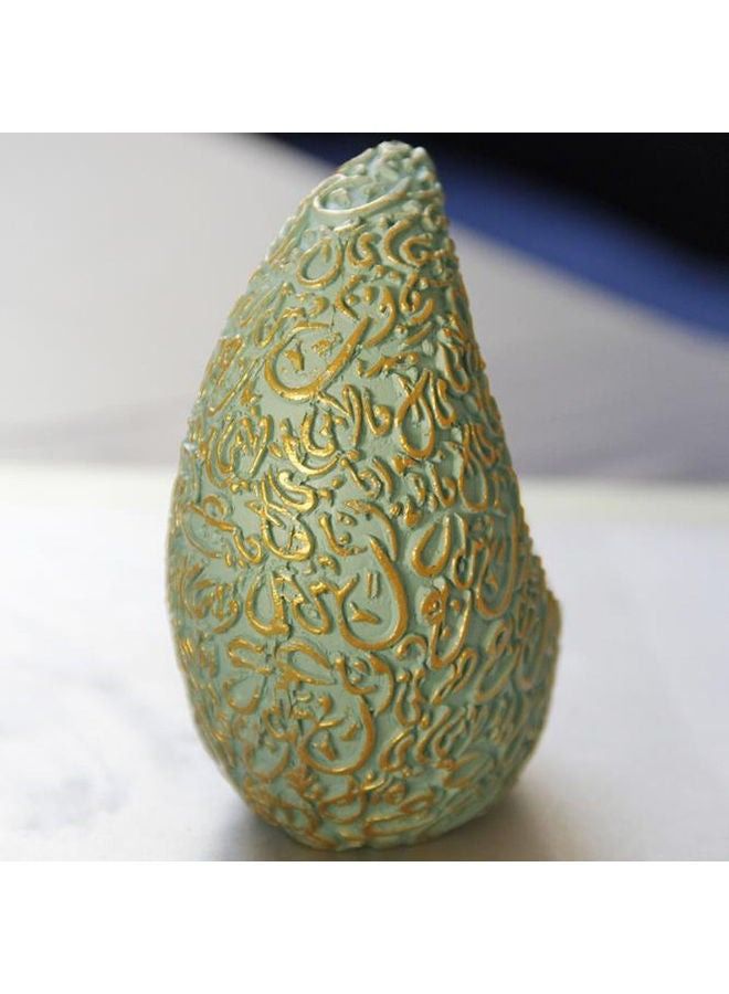 Crescent Aroma Diffuser Green 10.5x5.6x10cm - Image 3