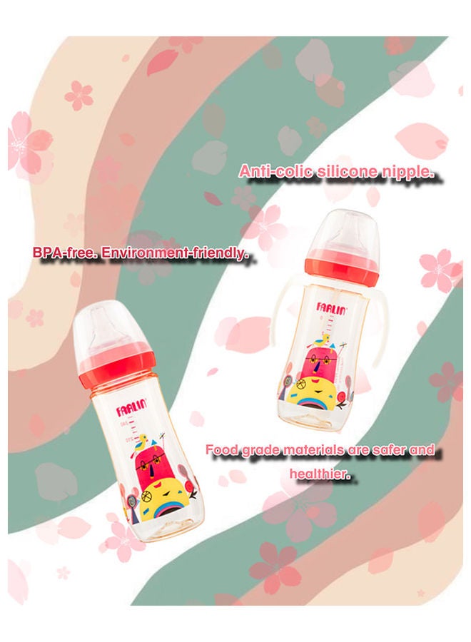 FARLIN Silky PPSU Feeding Bottle Little Artist Collection Wide Neck - 270ML - Image 4