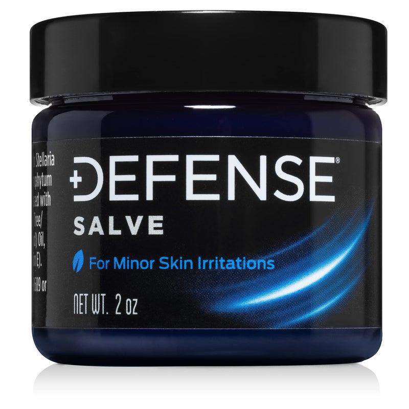 Defense Soap مرهم شجرة الشاي العضوي من ديفنس صابون | مرهم عشبي طبيعي بالكامل للبشرة، المصارعة، الجيو جيتسو، بي جي جي. 2 أونصة في جرة - Image 2
