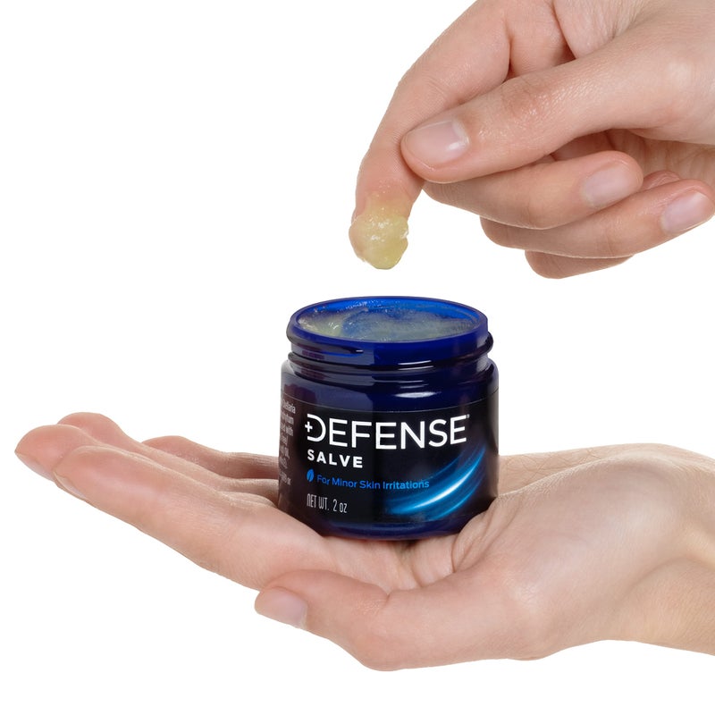 Defense Soap مرهم شجرة الشاي العضوي من ديفنس صابون | مرهم عشبي طبيعي بالكامل للبشرة، المصارعة، الجيو جيتسو، بي جي جي. 2 أونصة في جرة - Image 5