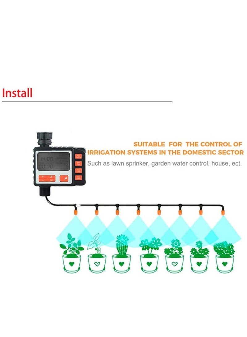 XiuWoo Sprinkler Timer Water for Garden Hose Programmable Digital Irrigation Drip and Lawn Watering System Yard Lawns - Image 4