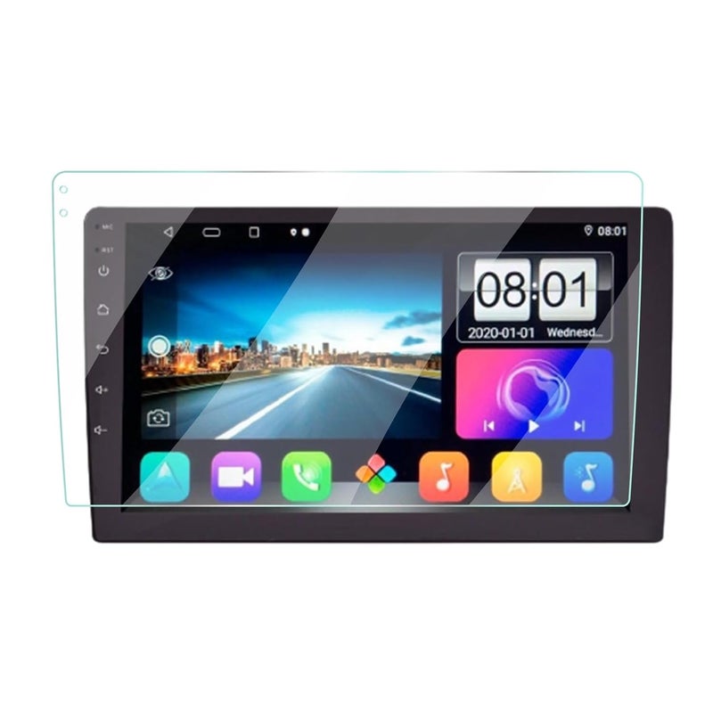 Wisely Screen Guard Protector for 9 Inch Android Car Stereo System, Touch Display 9H Protection Anti Scratch, Easy installation kit, HD Clear, Full Cover - Image 1