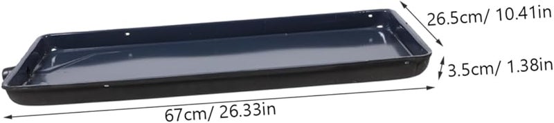 Leakproof Condensate Drain Pan Water Tray for Split AC Systems Indoor Outdoor Use - Image 3