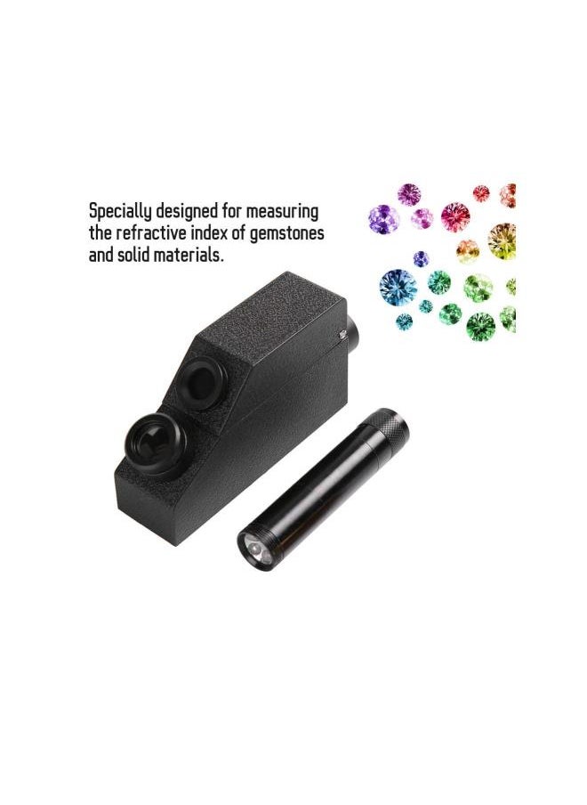 Generic - Gem Refractometer, RHG181 1.30-1.81 Professional Gemstone ldentification Gem Refractometer - Image 1