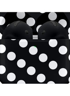 Craft MERLIN CRAFT CUSTOMIZED APPLE AIRPODS 4 ANC BLACK POLKA  - Image 2
