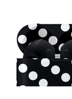 Craft MERLIN CRAFT CUSTOMIZED APPLE AIRPODS 4 ANC BLACK POLKA  - Image 3