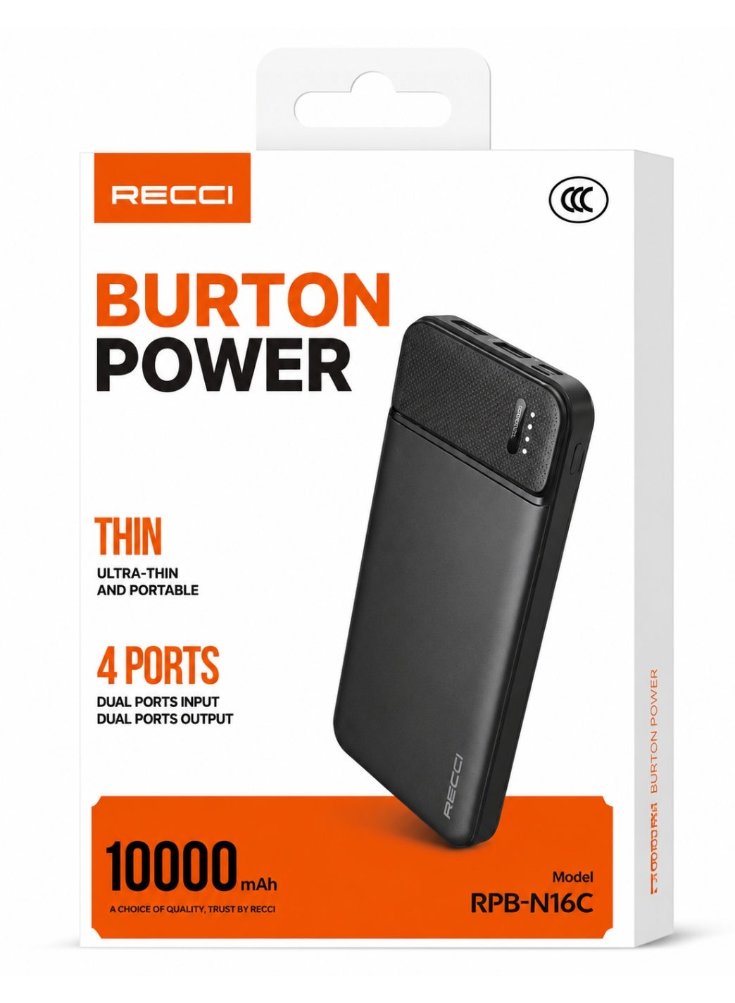 ريتشي Recci rpb-n16c Burton 2.1 A 10000mAh