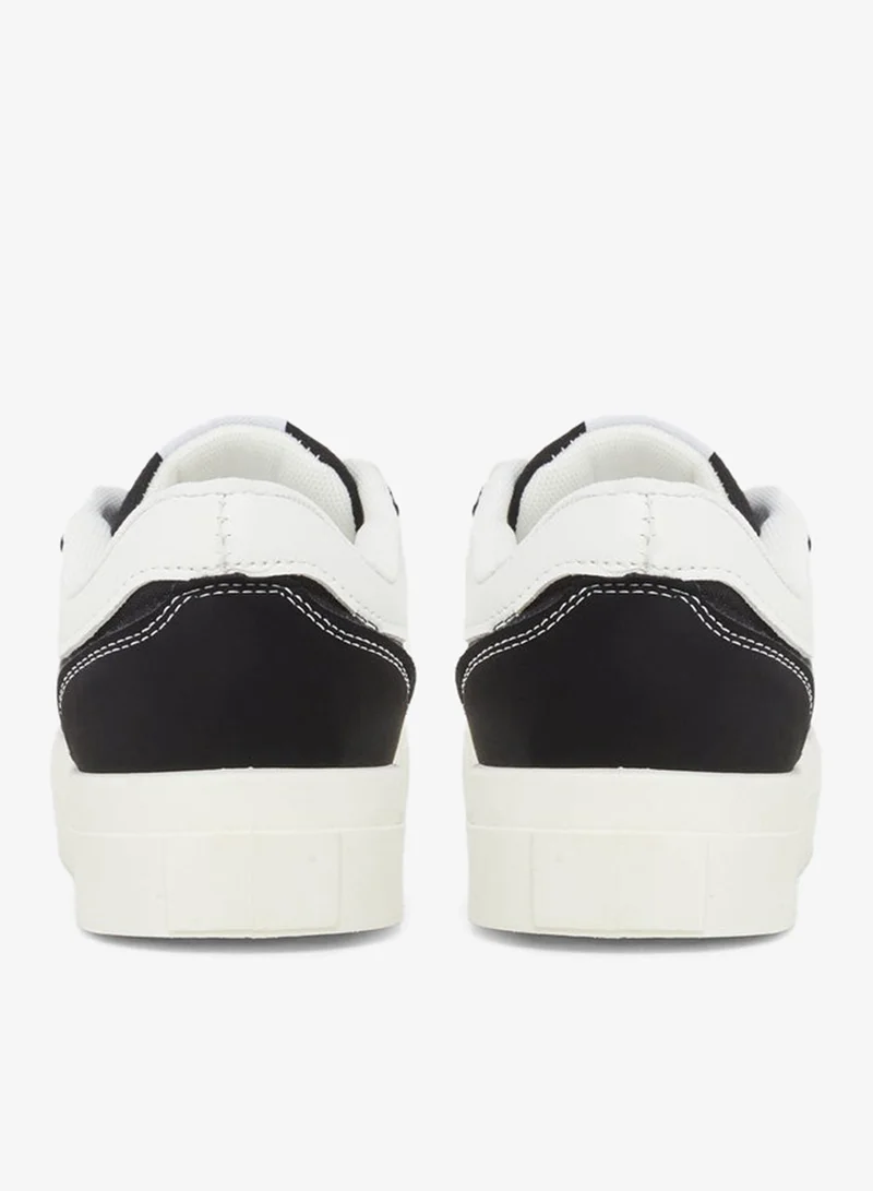 Styli Active  Panelled Lace Up Sneakers with Stitching Detail for Women | Best Price UAE