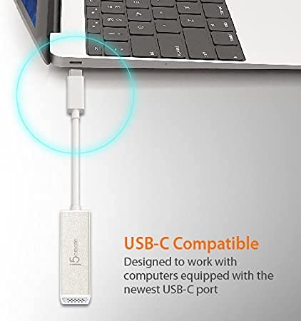 j5create USB Type-C to VGA Video Adapter