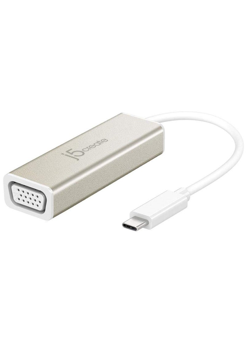 j5create j5create USB Type-C to VGA Video Adapter  - Image 1
