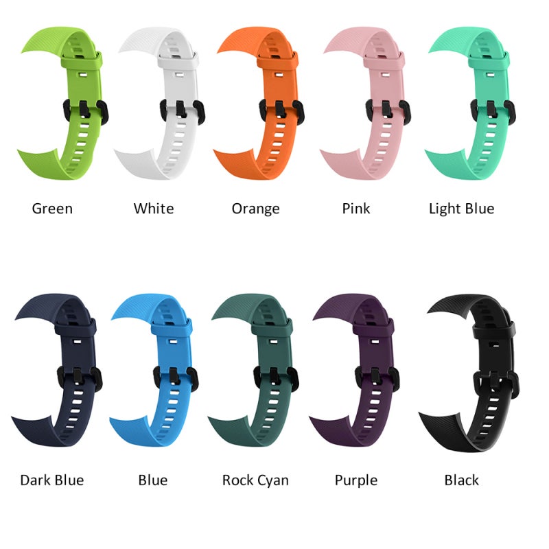 Smartwatch Band 1.65cm Width Silica Gel Replacement Strap - Soft Durable Bracelet Accessories for Women Men Wristbands - Image 2
