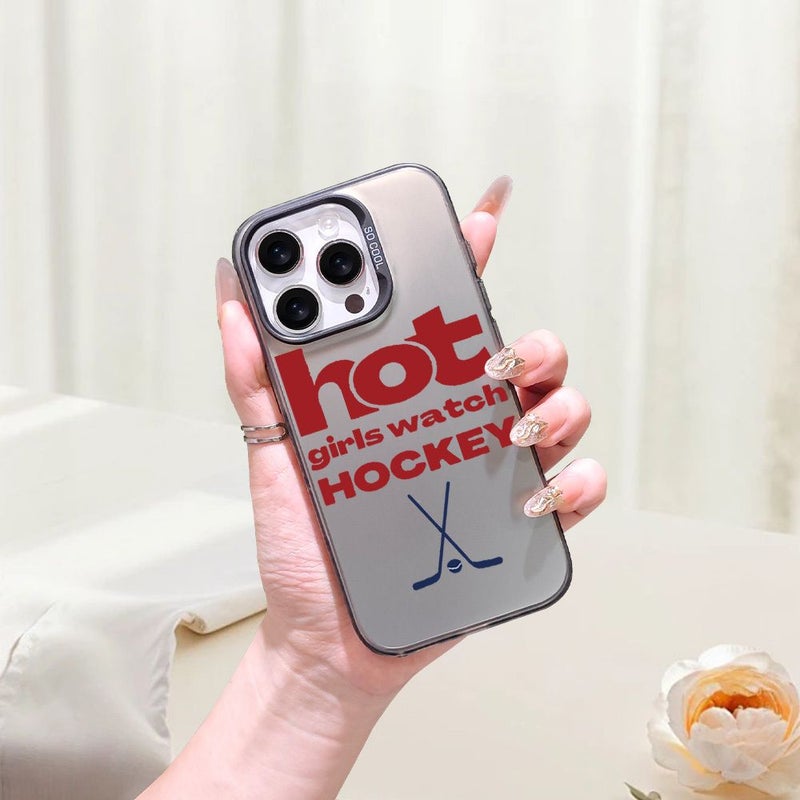 Transparent Black Shockproof Phone Case For iPhone 17 Pro With Stylish Letter Prints - Image 3