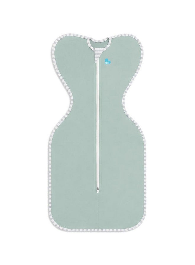 Love to Dream Swaddle Up, Baby Sleep Sack, Self-Soothing Swaddles for Newborns, Get Longer Sleep, Snug Fit Helps Calm Startle Reflex, Lite 0.2 Tog, 13-19 lbs, Olive - Image 1