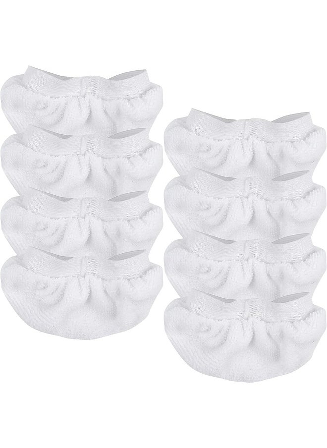 KEEPOW KEEPOW Universal Microfiber Cloths for Handheld Steam Cleaner, Compatible with Bissell Steam Shot, Comforday, PurSteam, Washable Rags, 8 Pack  - Image 1