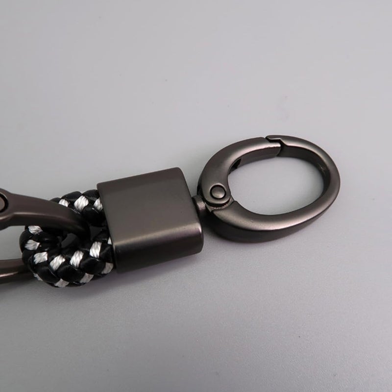 Fashionable Holder Car Pendant Leather Rings Stylish Accessory Suitable for Car Keys and Pendants - Image 3