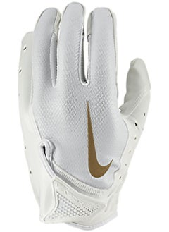 Nike Vapor Jet 7.0 Football Gloves White | White | Gold 2XL