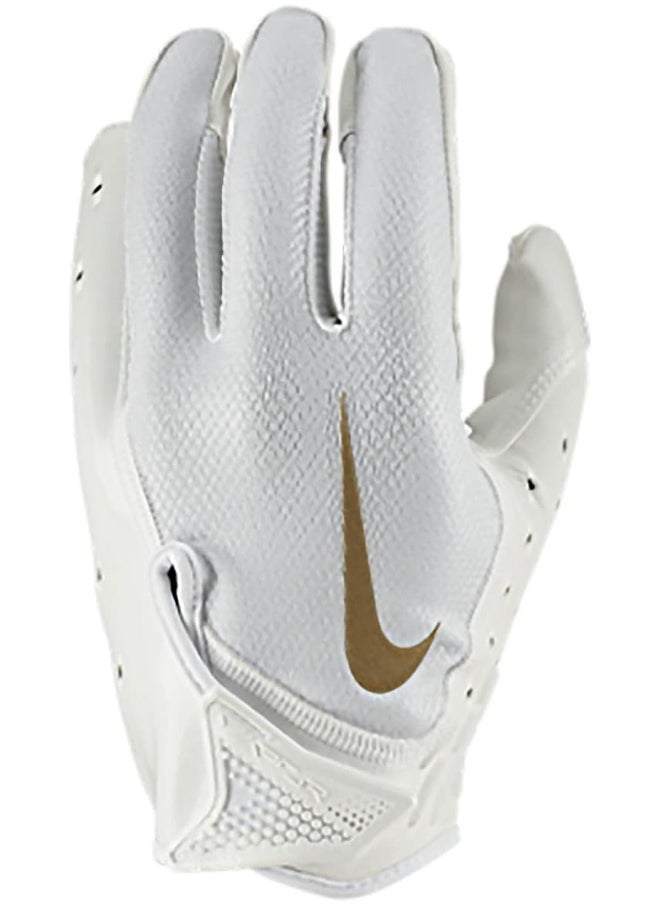 Nike - Nike Vapor Jet 7.0 Football Gloves White | White | Gold 2XL - Image 1