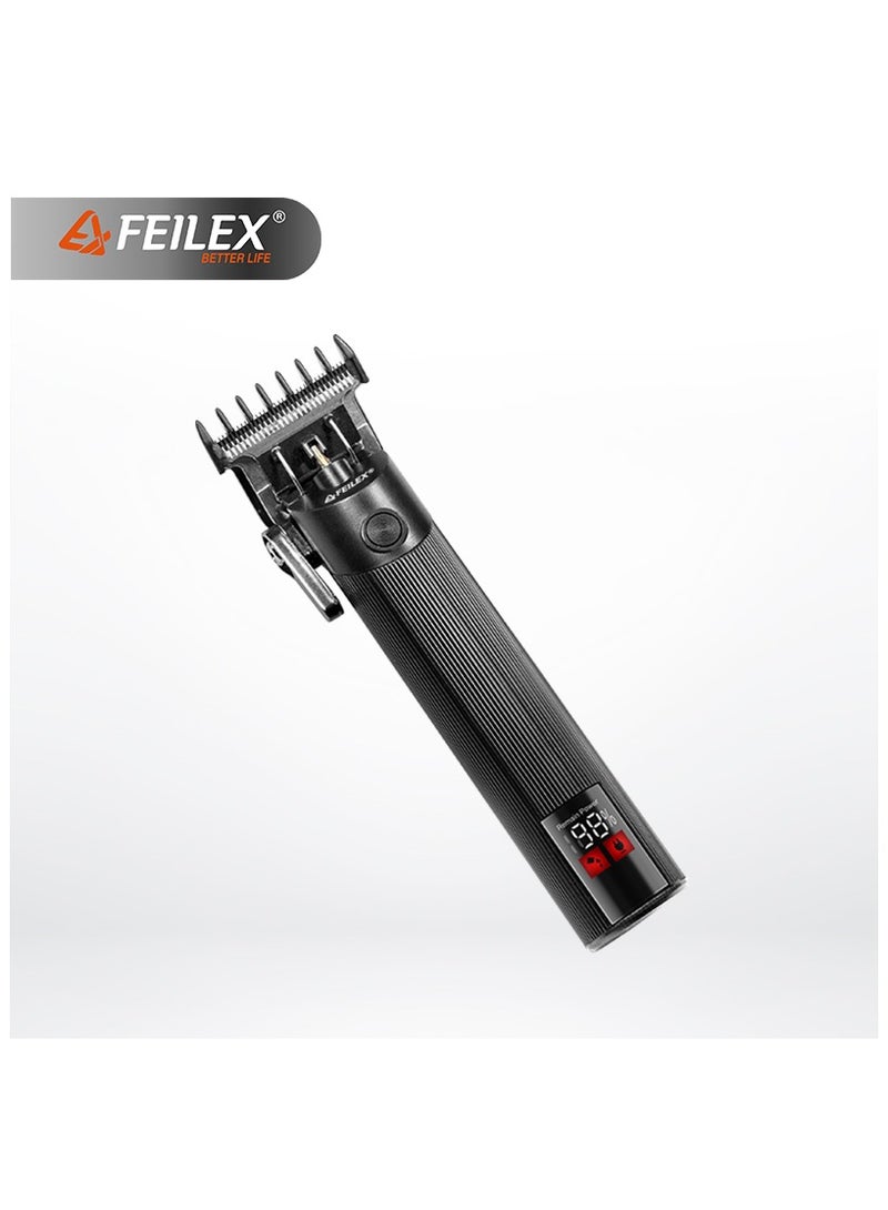 فيليكس ماكينة حلاقة اللحية و الشعر الاحترافية بشاشة LCD - FXHT-7300 - Image 3