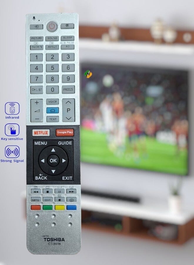 Zaboon Toshiba Smart Tv Lcd Led Remote Control - Image 1