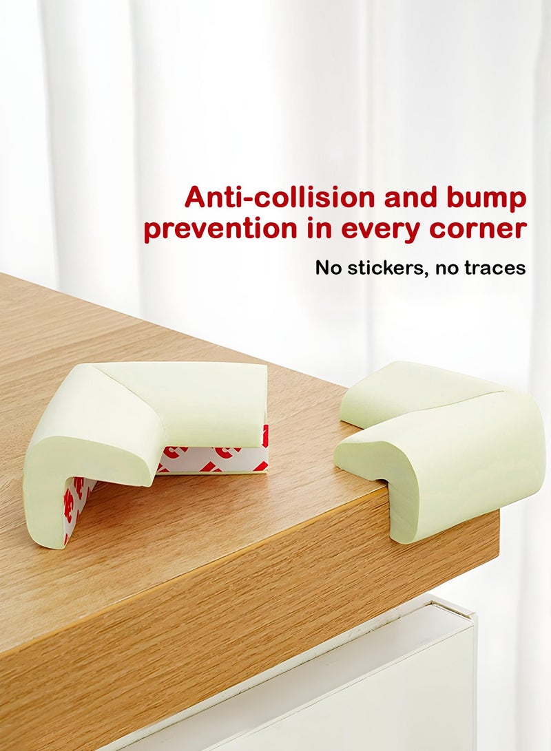 Baybee 10 PCs Baby Safety Corner Guards, Baby Proofing Corner Guards - 3mm Pre Taped Corner Protectors Child Safety Edge Cushion Guards for Sharp Edges Protector of Furniture - Image 5
