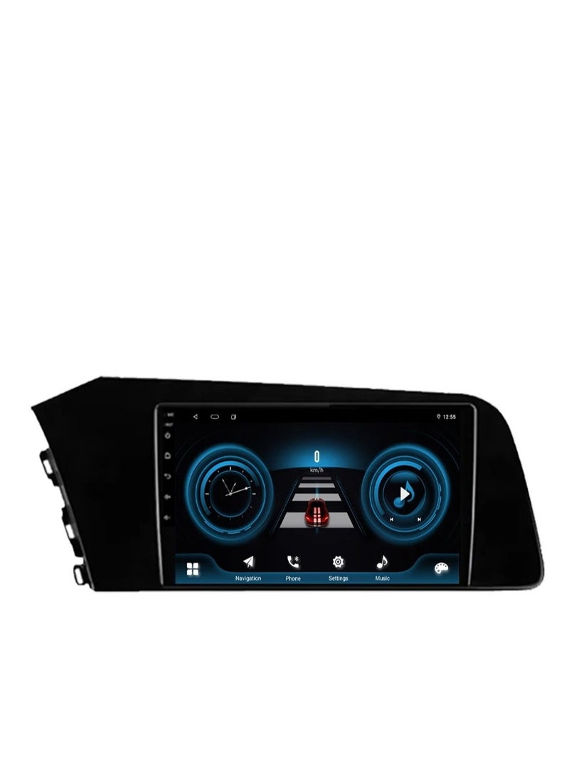Hyundai Elantra screen from 2022 to 2024  is part of the car's infotainment system. It runs on Android and supports features like Apple CarPlay and Android Auto, allowing you to easily connect your smartphone. It also offers a high resolution of up to 1080 pixels, making it excellent for displaying information and maps clearly.