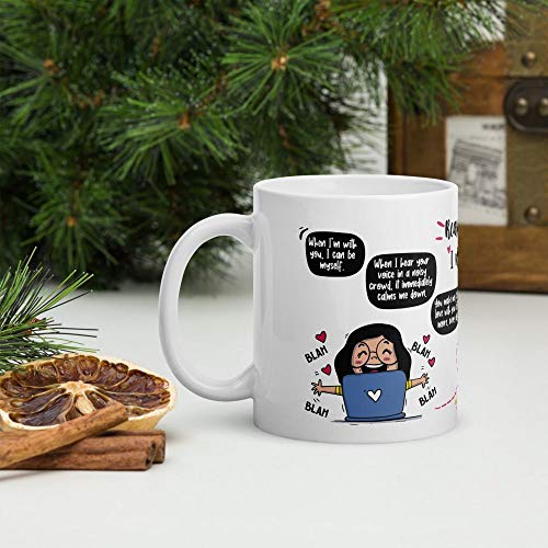 Oye Happy - Reasons Why I Miss You Mug - Romantic Gift for Boyfriend/Girlfriend/Husband/Wife on Birthday/Anniversary/Valentine's Day (Ceramic) (Microwavable) (330 ml) - Image 5
