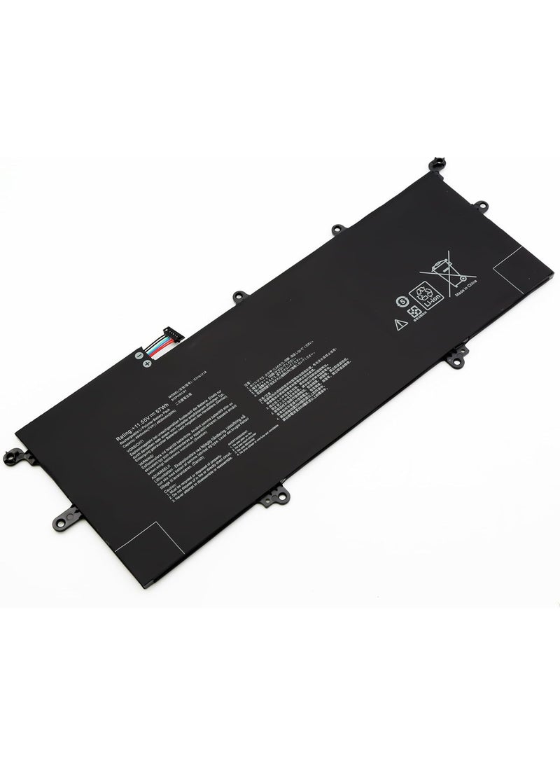 Terabyte بطارية C31N1714 لجهاز Asus Zenbook Flip 14 UX461FA UX461FN UX461UA UX461UN UX461F UX461U لابتوب C31PqCH 0B200-02750100 3ICP4/91/91 0B20 0-02750,000 11.55V 57Wh - Image 2