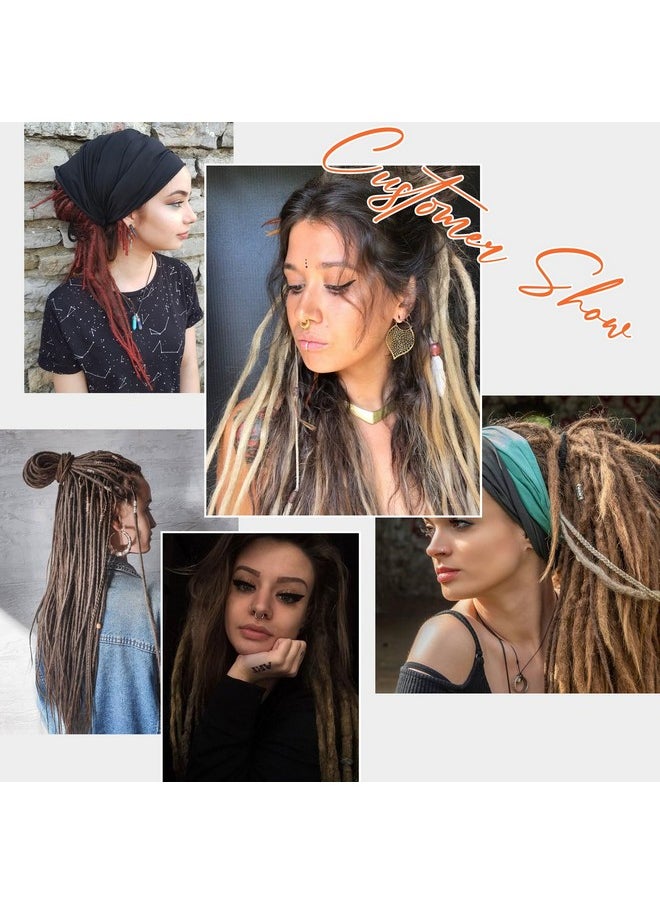Lady Miranda - 36 Inch Dreadlock Extensions Soft Handmade 30 Synthetic Dreadlock Extensions 0.6 Cm Super Long Se Dread Extensions Snap In Dreadlocks Prelooped Crochet Hair 10 Strands Synthetic Dreads For Women - Image 1