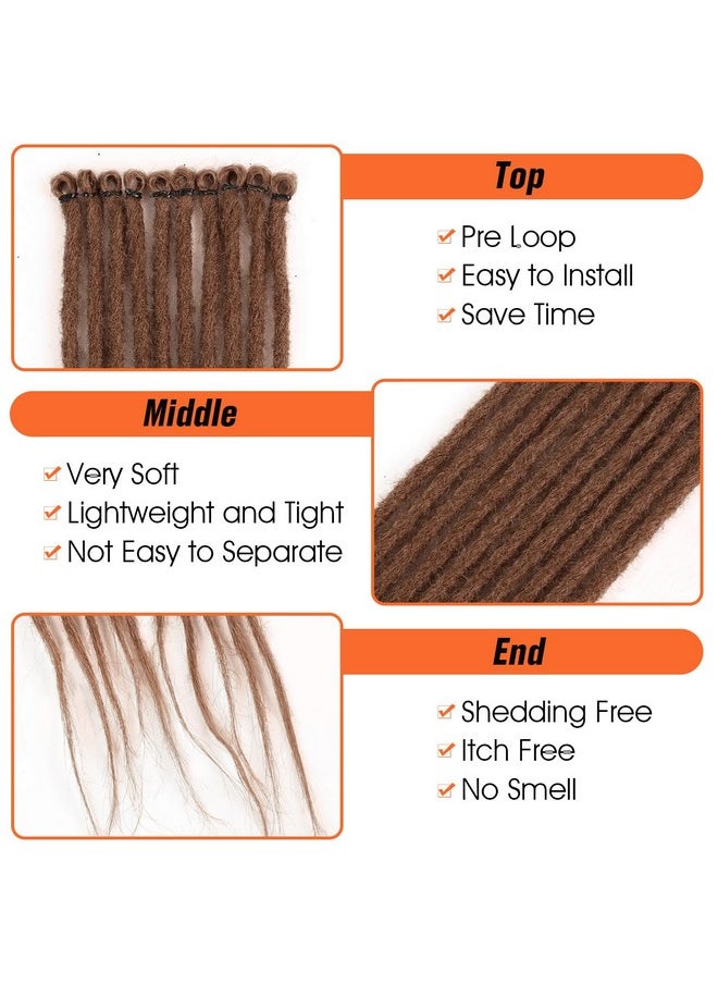Lady Miranda - 36 Inch Dreadlock Extensions Soft Handmade 30 Synthetic Dreadlock Extensions 0.6 Cm Super Long Se Dread Extensions Snap In Dreadlocks Prelooped Crochet Hair 10 Strands Synthetic Dreads For Women - Image 1