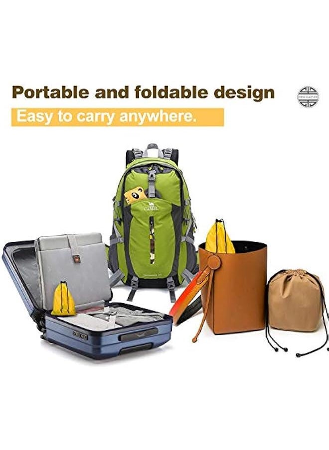 MIXDE Travel Potties,Toddler Potty Seat Cover Travel Portable Potty Seat for Kids Non-Slip Foldable Toilet Seat Pad with Carry Bag & Splash Guard Yellow  - Image 4