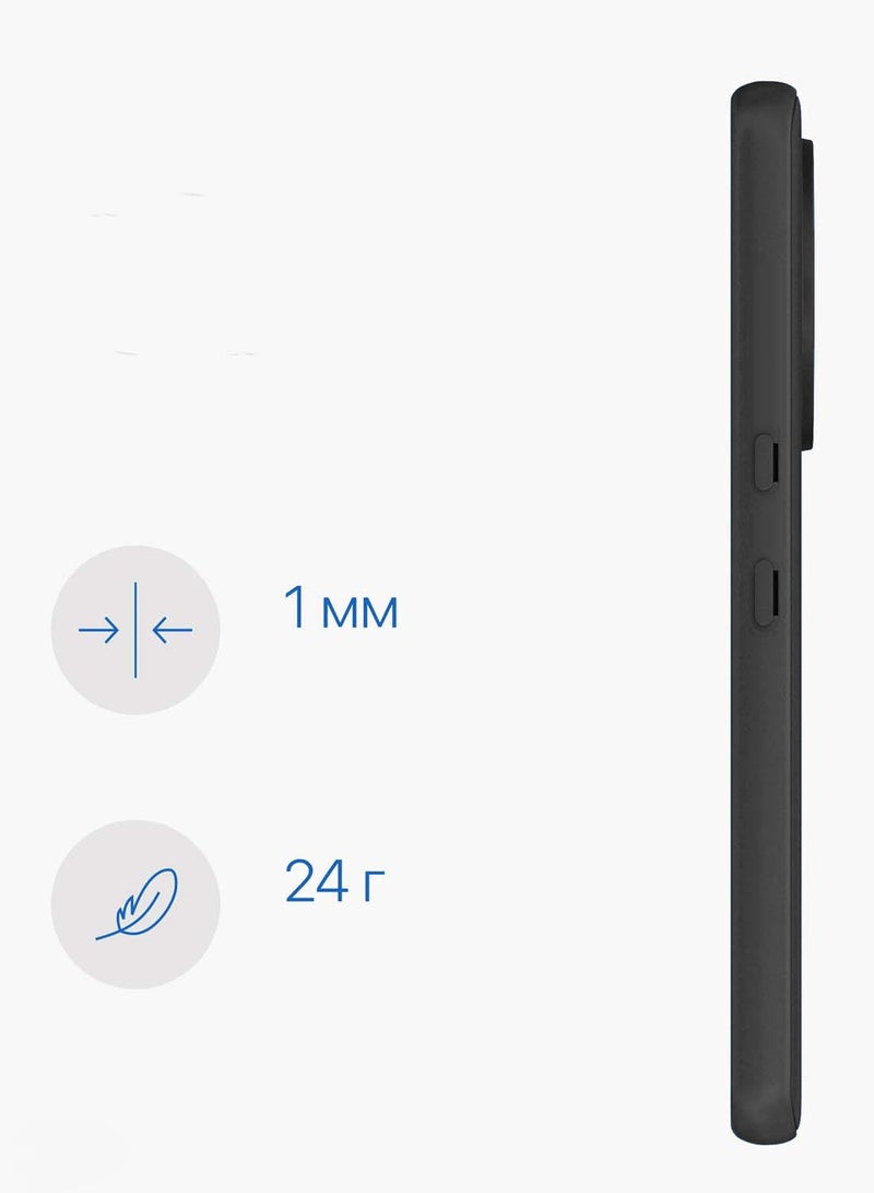 Wtech Nothing CMF Phone 2 Pro 5G 2025 Shockproof Silicone Soft TPU Back PC Protective Phone Cover Case - Clear/Black - Image 5